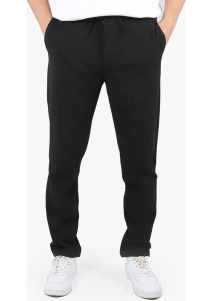 888 Yancep Beli Ipli Lastikli Kumaş Jogger Pantolon