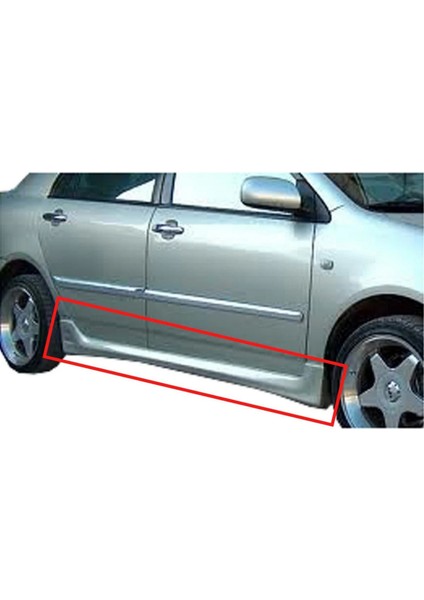 Corolla 2003-2007 Sedan Marşpiyel (( Boyasız ))