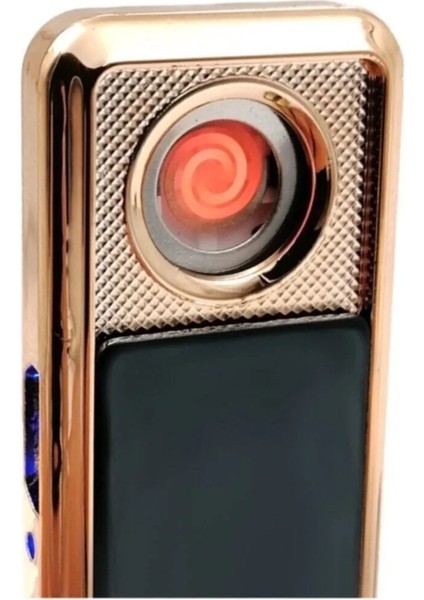 Kişiye Özel Isimli Siyah Şarjlı Usb'li Dokunmatik Siyah Elektronik Çakmak modelleri