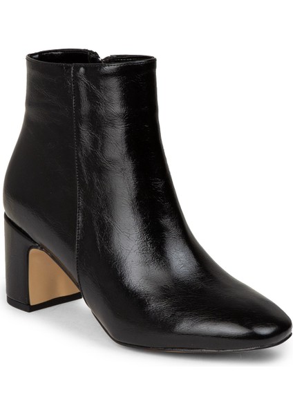 Kadın Siyah Fermuarlı Günlük Bot - K0804ZSYHM01 indirimleri