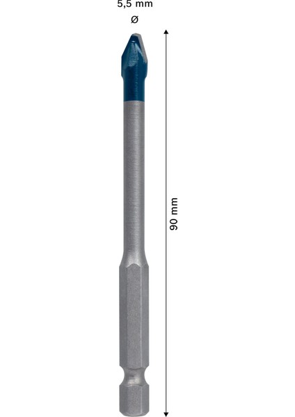 Expert Hex-9-Hardceramic Matkap Ucu 5,5*90 mm modelleri