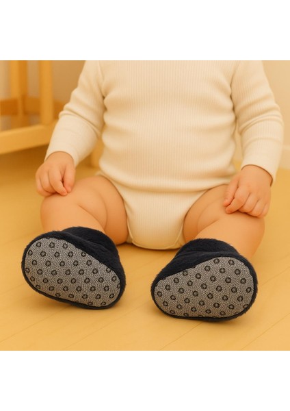 Bebek & Çocuk Kaydırmaz Tabanlı Ev Botu / Panduf / Kışlık Peluş Araba Figürlü Bot modelleri