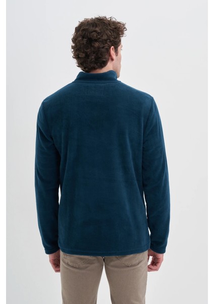 Yarım Balıkçı Yaka Kalın Polar Regular Fit SWEATSHIRT-56320 modelleri