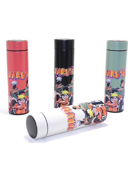 Anime Baskılı Dijital Göstergeli Termos 500 ml Model 3 modelleri