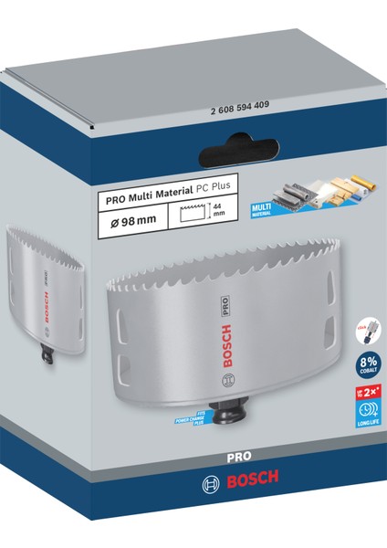 Pc-Plus Pw&m Delik Açma Testeresi 98 mm fiyatları