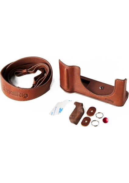 5268 GFX100RF Için Kahverengi Deri Çanta