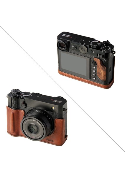 5268 GFX100RF Için Kahverengi Deri Çanta fırsatları