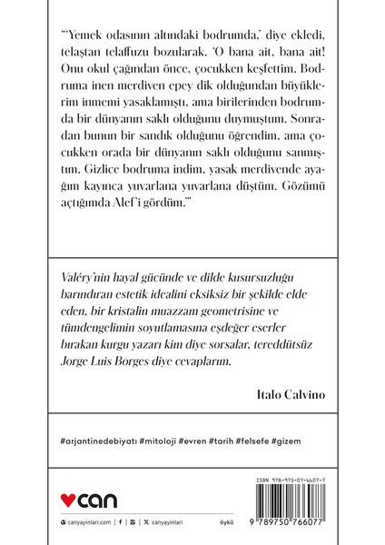 Alef - Jorge Luis Borges modelleri