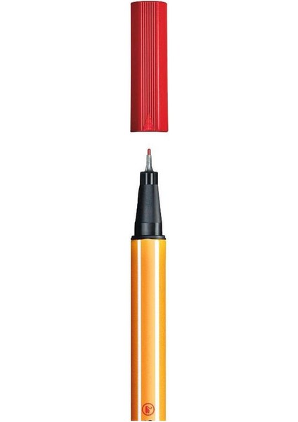 88/40 0,4 mm Keçe Uçlu Kalem Kırmızı (1 Adet) fırsatları