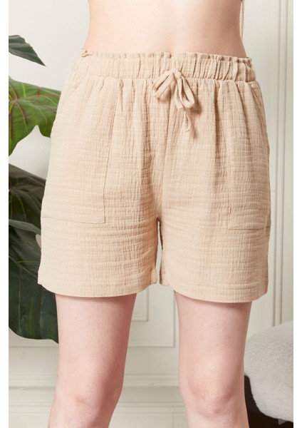%100 Koton Mollis Kumaş Şort modelleri