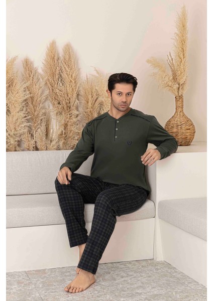 Baba Oğul Kombin Yapılabilir Uzun Kollu Interlok Pijama TAKIMI-4102 modelleri