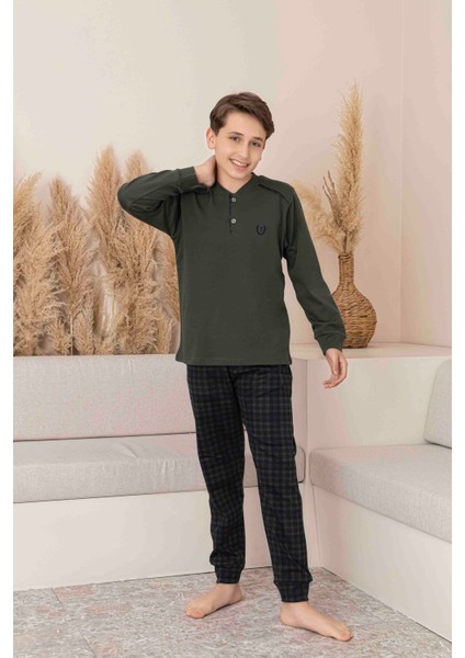 Baba Oğul Kombin Yapılabilir Uzun Kollu Interlok Pijama TAKIMI-4102 fırsatları