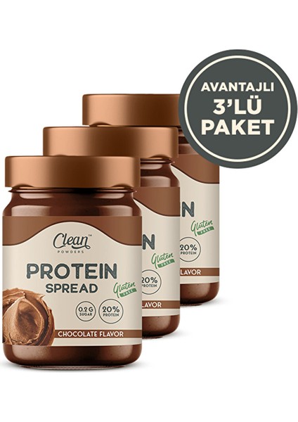 Protein Spread 350 gr Çikolata 3 Adet
