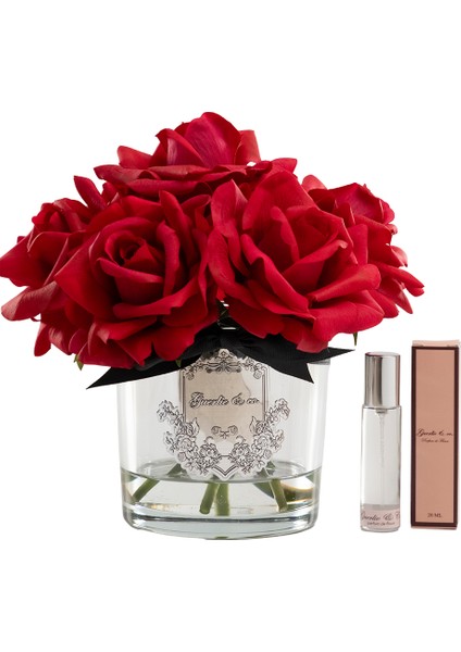 Kırmızı 7 Gül Gümüş