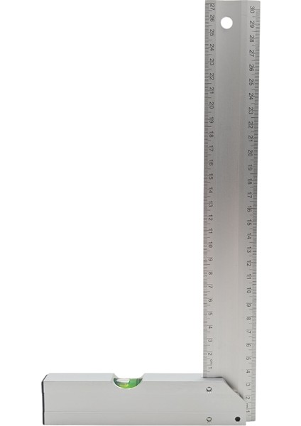 B.h.d BHD00196 300MM/30CM Alüminyum L Marangoz Gönye/su Terazili fiyatları