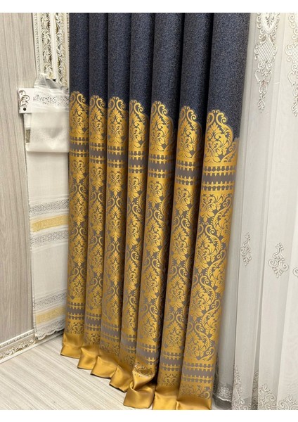 Nivemeshome Side Antrasit 5401 FT632057 1/3 Sık Pileli Fon Perde Apm fiyatları