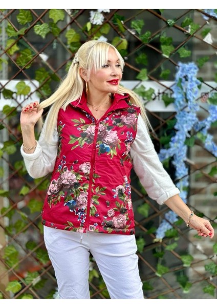 T2090 Italyan Çift Taraflı Yelek Kırmızı modelleri