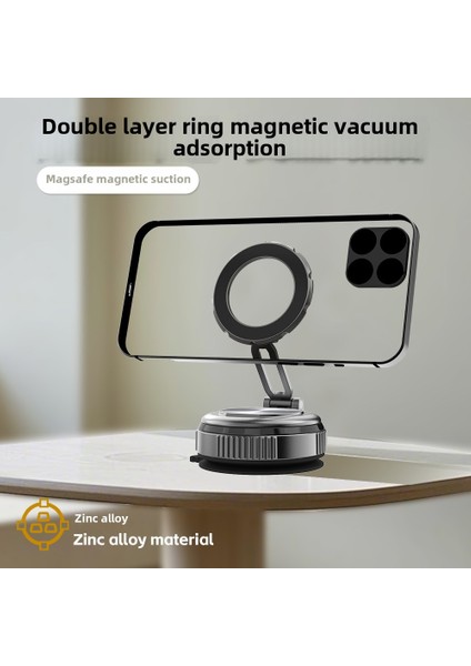 Magsafe Telefon Tutucu Tüm Yüzeylerle Uyumlu Vakumlu Sökülebilir 360 Oynar Başlıklı Universal Telefon Tutucu modelleri