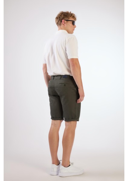 Haki Erkek Regular Fit Short