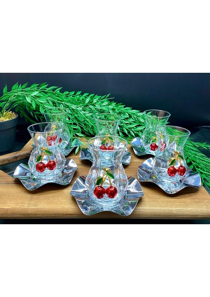 Kiraz Çay Bardağı