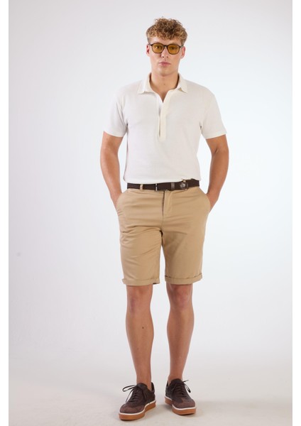 Camel Erkek Regular Fit Short