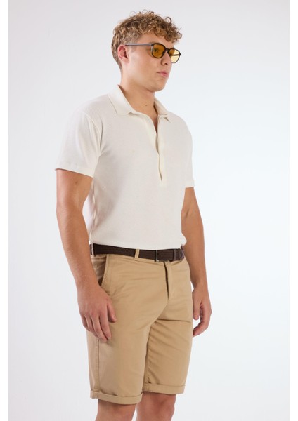 Camel Erkek Regular Fit Short