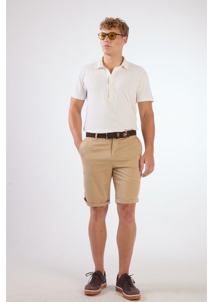 Camel Erkek Regular Fit Short