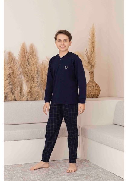 Baba Oğul Kombin Yapılabilir Uzun Kollu Interlok Pijama Takımı indirimleri