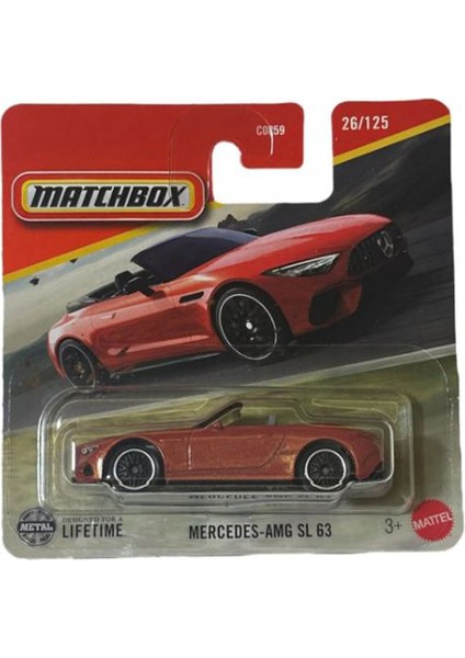 Mercedes Amg Sl 63 (1/64) Turuncu - 2025 Serisi