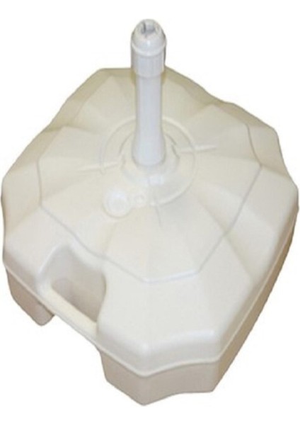 20 Lt Şemsiye Altlığı Beyaz Bidon