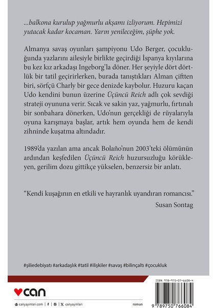 Üçüncü Reich - Roberto Bolano modelleri