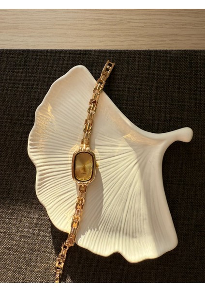 Retro Minimal Zincir Kordon Vintage Kadın Kol Saati