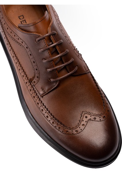 Hakiki Deri Taba Rengi Comfort Günlük Erkek Ayakkabı - 01293MTBAP05 fırsatları