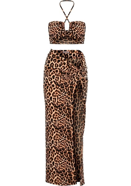 Flam Pareo Etek Crop Top Takım fiyatları