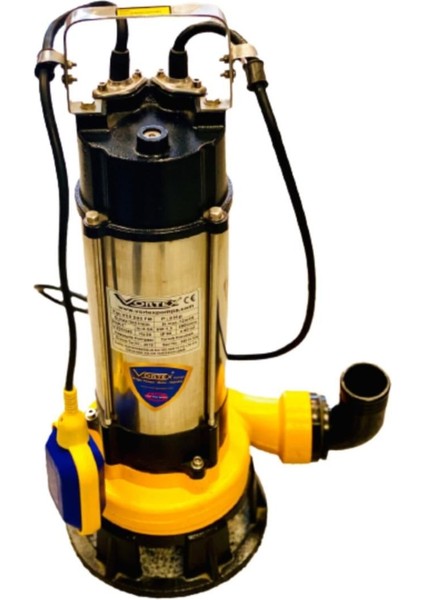 V50 200 F 2 Hp 2'' Bıçaklı Pis Su Dalgıç Pompa