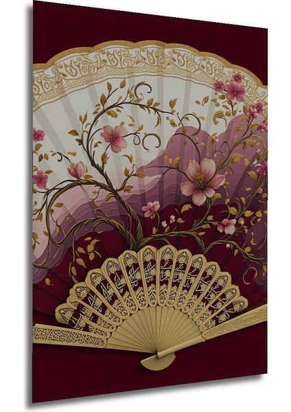 Osmanlı Esintili Çiçek Bahçesi Dekoratif Ahşap Ev/işyeri/ofis Kare Tablo modelleri