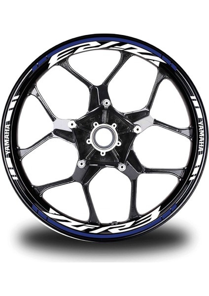 Gri Yamaha R6 Takım Jant Sticker Etiket