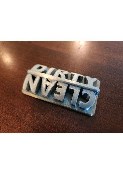 Yeni Kirli/temiz Bulaşık Makinesi Işareti (Sadece Plastik Aparattır!!!)