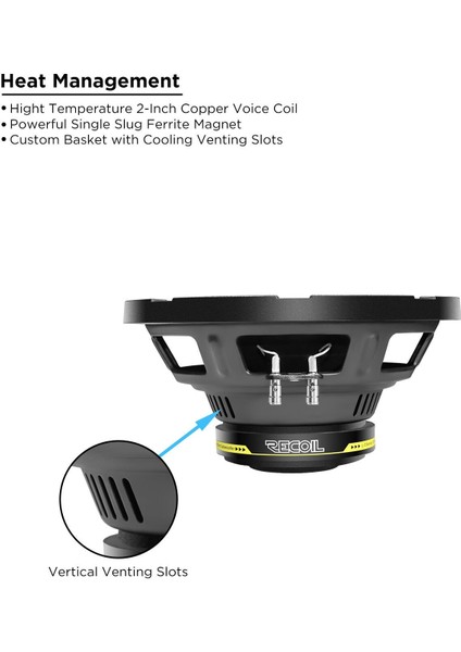 Lw-8s4 20CM Subwoofer (160 Watt) modelleri