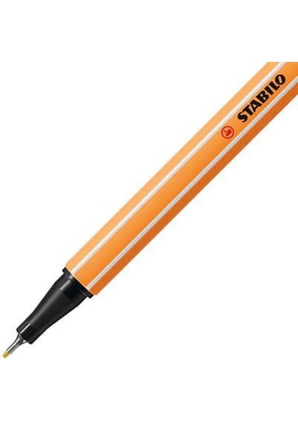 Fineliner Point 88 Ince Keçe Uçlu Kalem 88 Point 0.4 mm Sarı 88/23 (10 Lu Paket) fiyatları