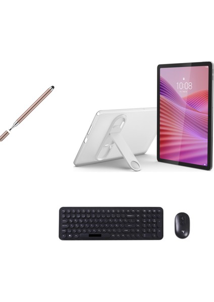 Tab M10 4gb 64GB 10.1" Tablet Gri + Kılıf +Kalem +Kalvye Mouse Türkiye Garantili