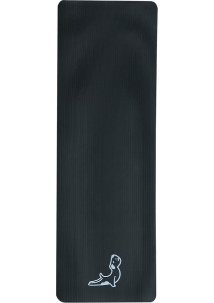 Comfort Serisi Siyah 10 mm NBR Egzersiz Matı