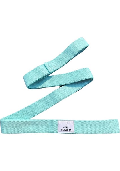 Esnek Dokuma Göl Mavisi Uzun Direnç Bandı