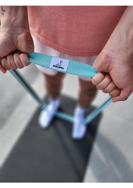 Esnek Dokuma Göl Mavisi Uzun Direnç Bandı fiyatları