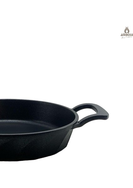 Vento 9 Parça Döküm Tava Sahan Seti (Siyah)