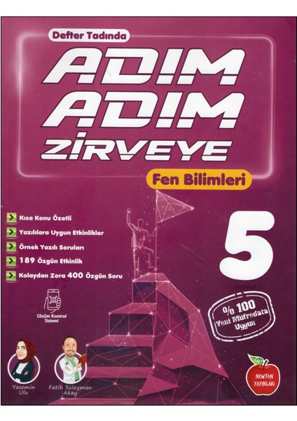 5. Sınıf Adım Adım Zirveye Fen Bilimleri Özetli Soru Bankası