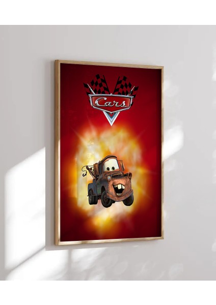(Çerçevesiz)3 Lü Şimşek Mcqueen, Arabalar Filmi Poster, Çocuk ve Genç Odası, 3'lü Çerçevesiz Poster Seti 3 Adet fırsatları