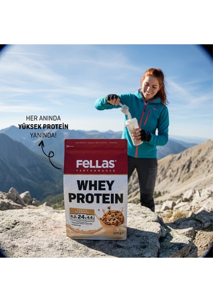 Kurabiye Aromalı Whey Protein Tozu 525g x 2 indirimleri