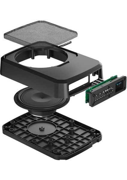 DBA-201F 20CM Amfili Koltuk Altı Subwoofer (440 Watt) fiyatları