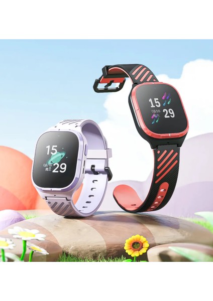 S1 Pro Akıllı Çocuk Saati+ Phılıps Kulak Üstü Kablolu Kulaklık Hediye-Pembe